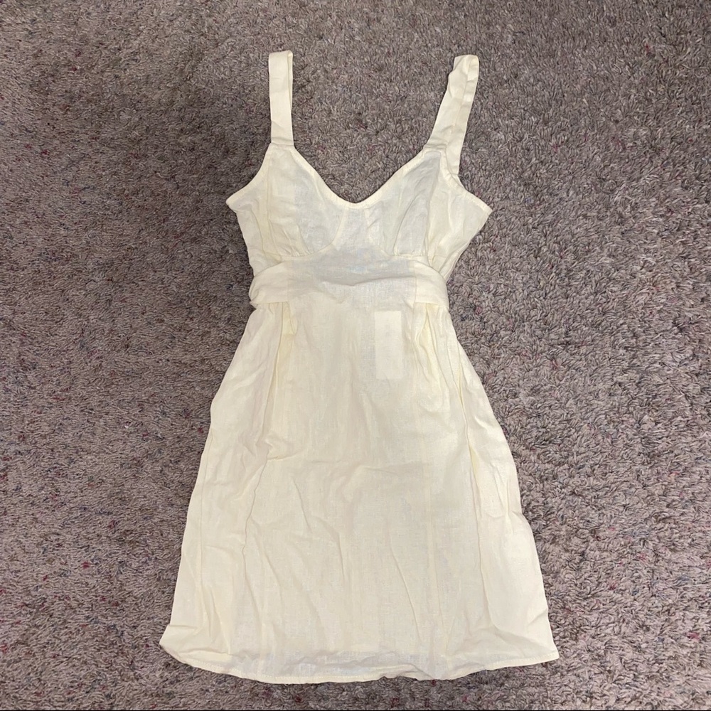 Pale Yellow Dress